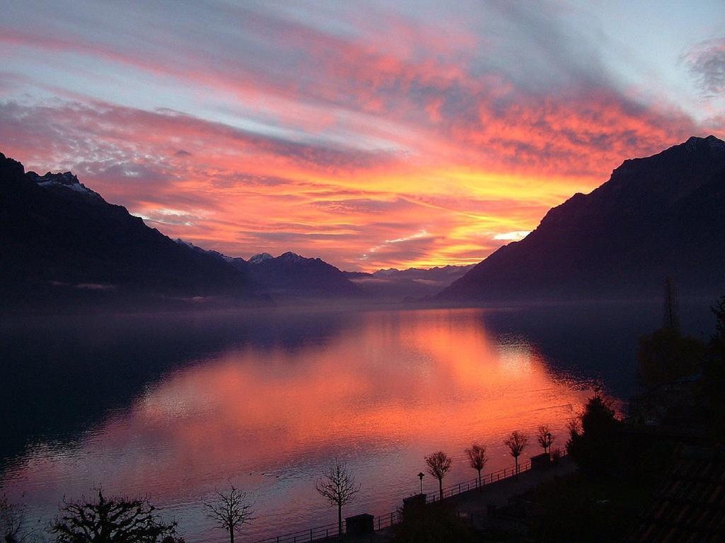 Chalet Sonnenblick Lejlighed Brienz  Eksteriør billede